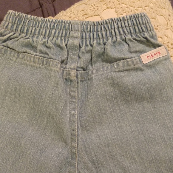 Pink Gingham Trim Jeans - Picture 4 of 5